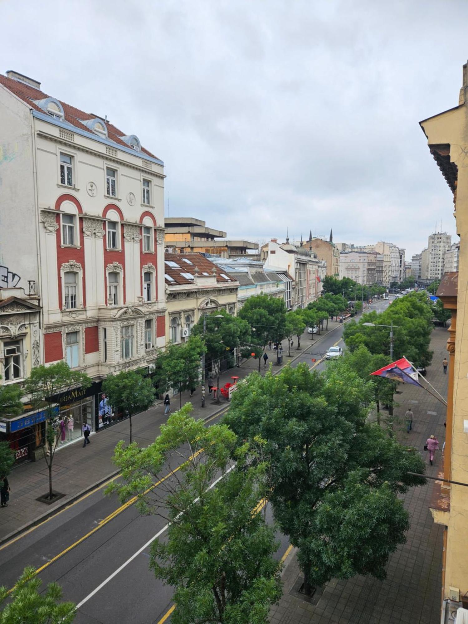 Urban Downtown Apartment Belgrado Exterior foto
