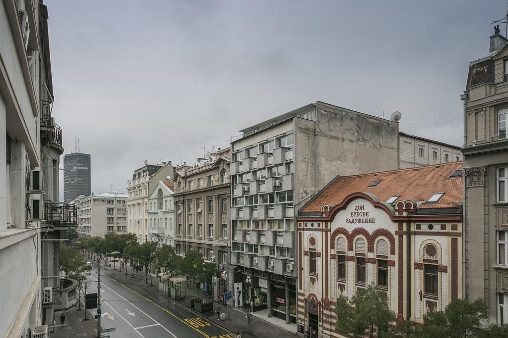 Urban Downtown Apartment Belgrado Exterior foto